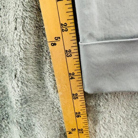 Eddie Bauer Mercer‎ Fit Capri Pants Womens 8 Gray Stretch Cuff 25" Inseam - Picture 9 of 11